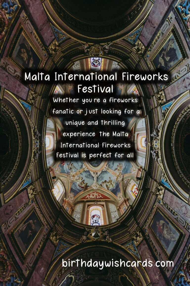 Experience an Explosive Night at the Malta International Fireworks Festival in April