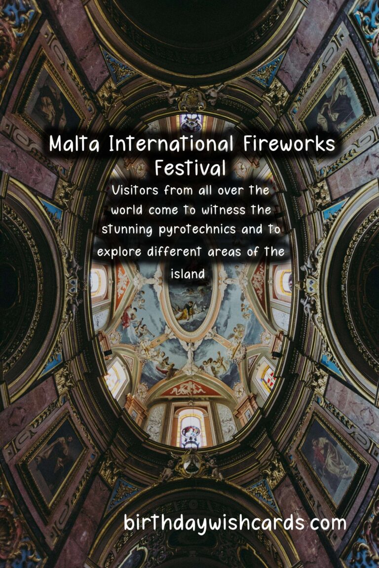 Experience an Explosive Night at the Malta International Fireworks Festival in April
