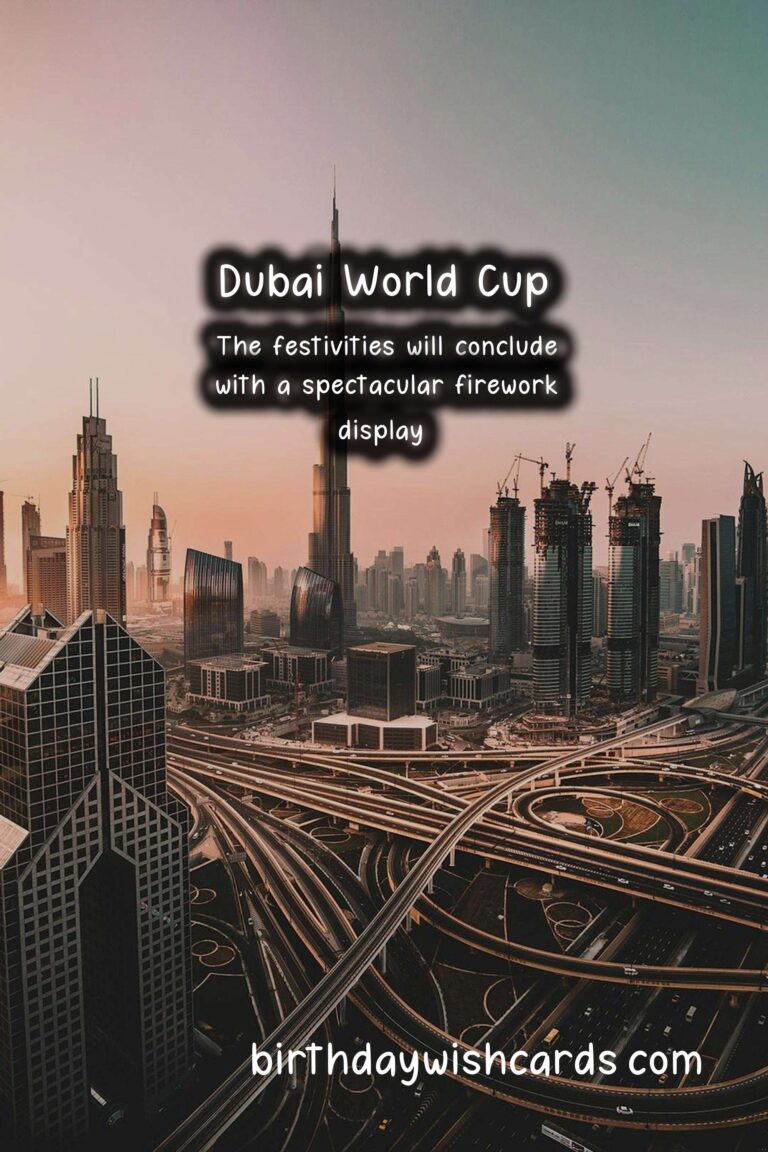 Experience the Excitement of Dubai World Cup – March 28