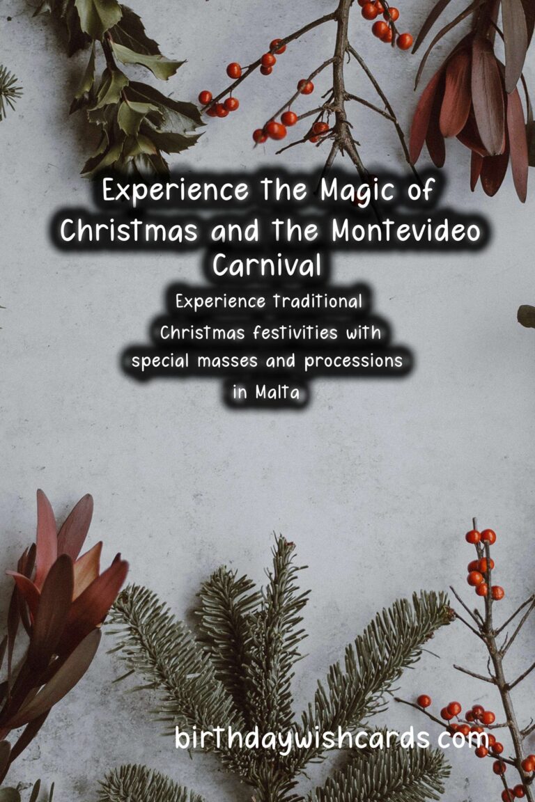 Experience the Magic of Christmas in Malta - December Events