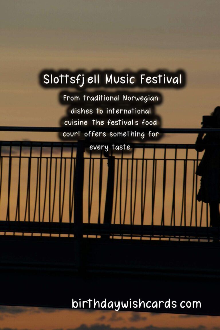 Experience the Magic of Slottsfjell Music Festival in Mid-July