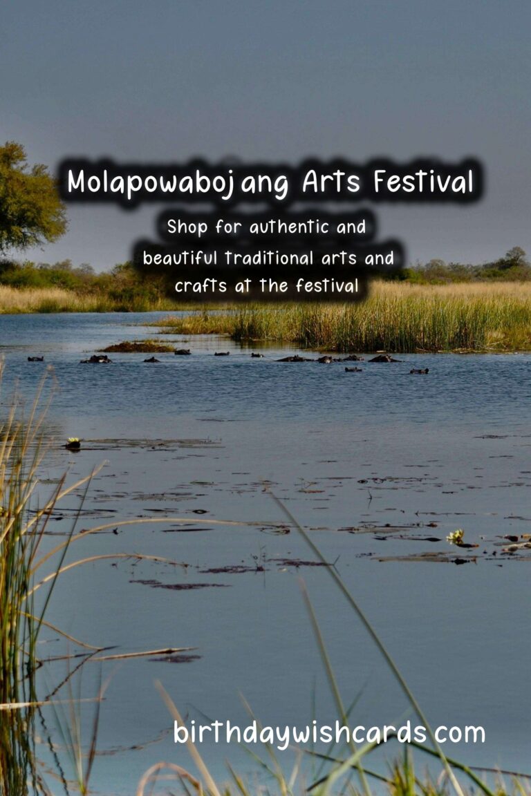 Experience the Vibrant Culture of Botswana at Molapowabojang Arts Festival – August 4-7
