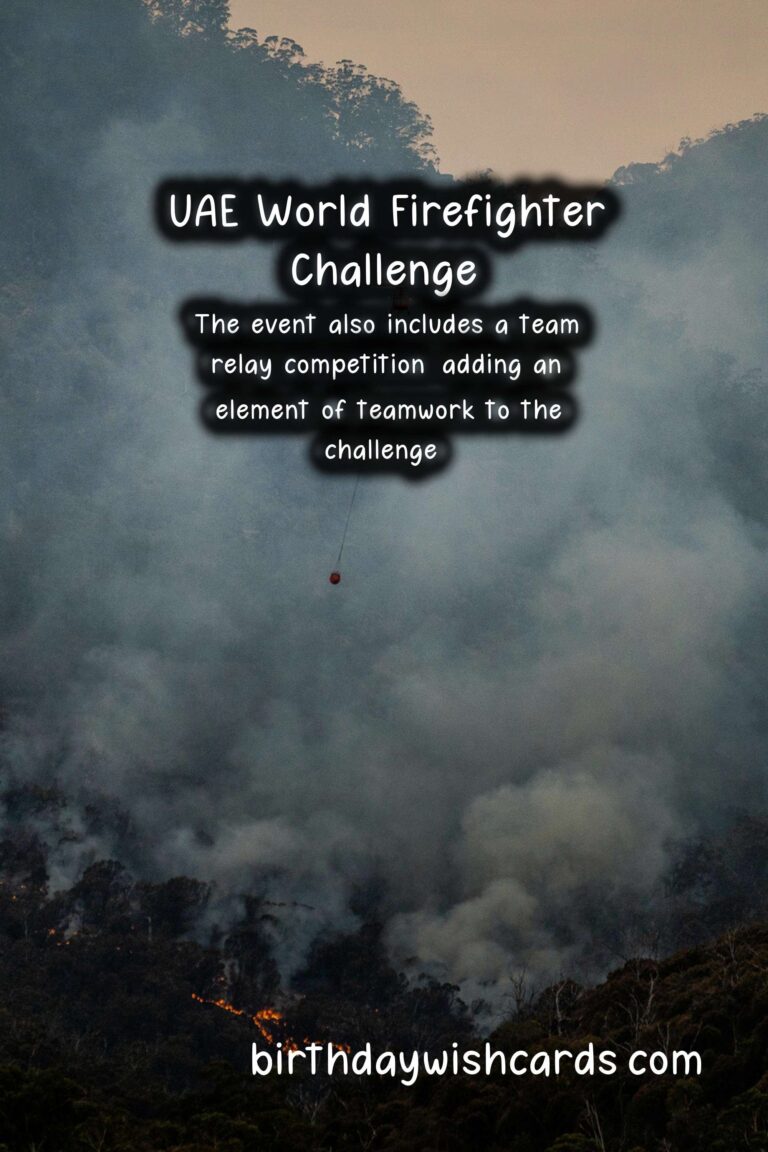 Experience the thrill of the UAE World Firefighter Challenge in March
