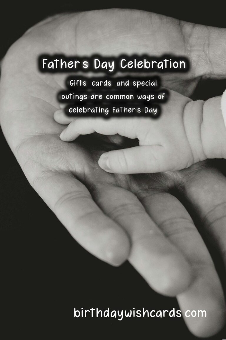 Father’s Day: Second Sunday in September