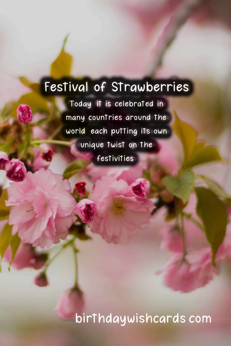 Festival of Strawberries - A Celebration of Spring