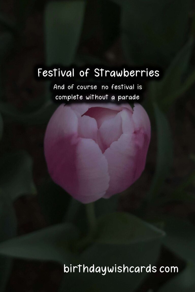Festival of Strawberries - A Celebration of Spring