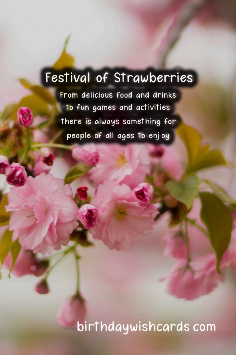 Festival of Strawberries - A Celebration of Spring
