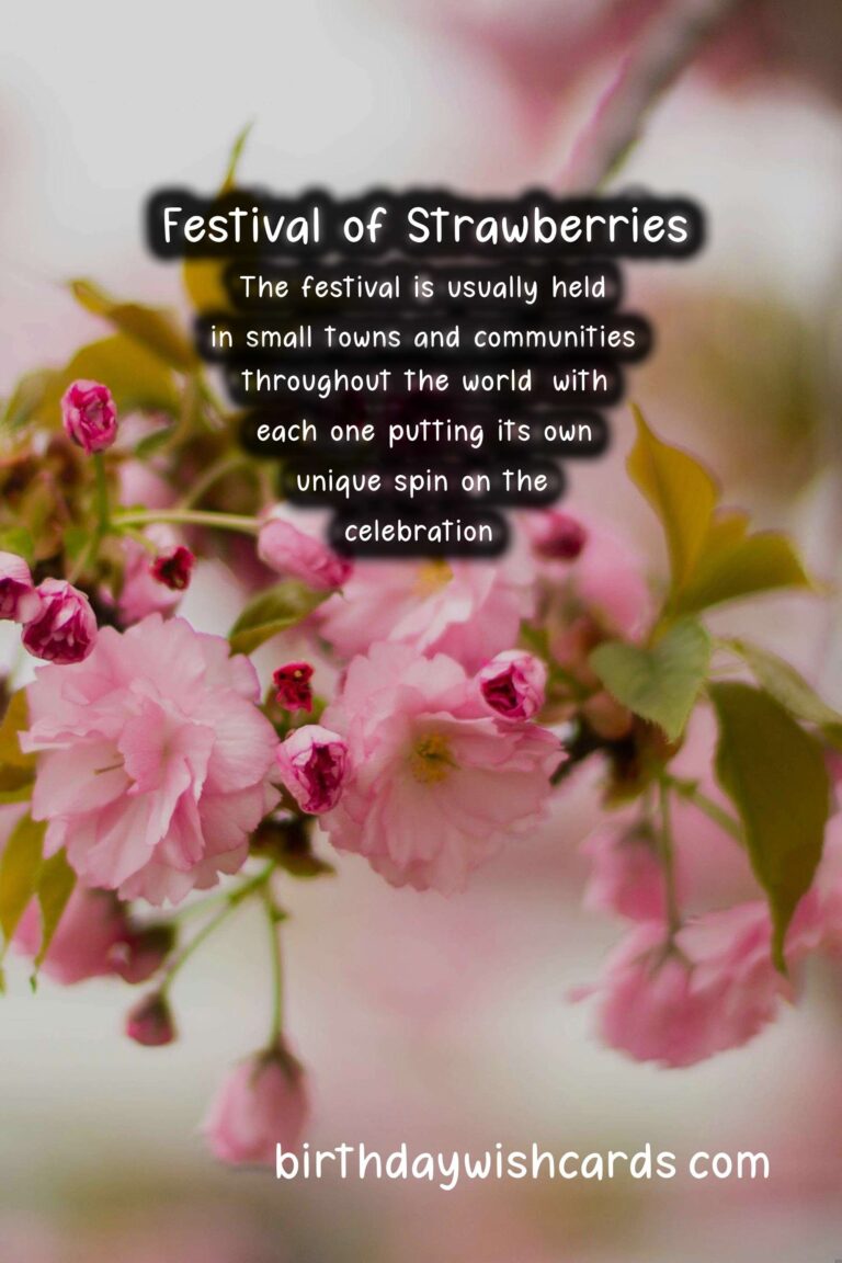 Festival of Strawberries - A Celebration of Spring