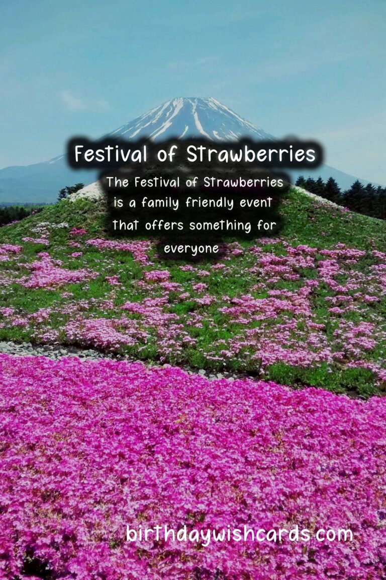 Festival of Strawberries - A Celebration of Spring