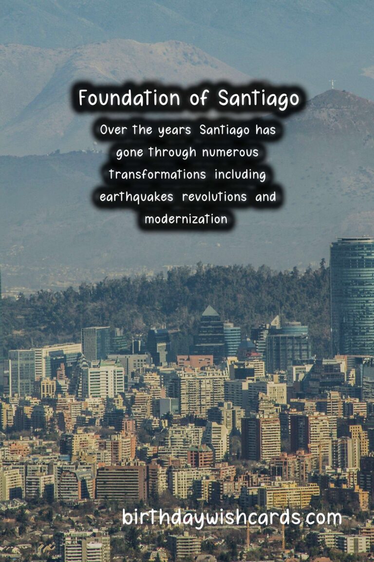 Foundation of Santiago - November 18