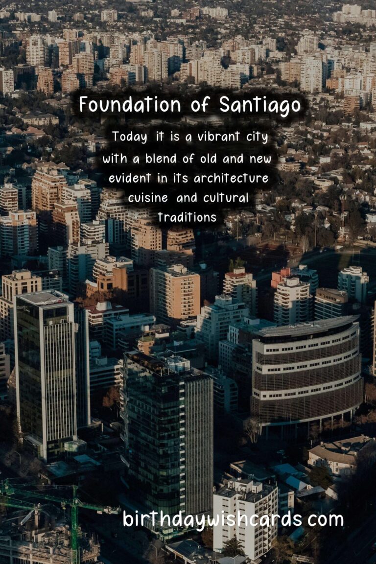 Foundation of Santiago - November 18