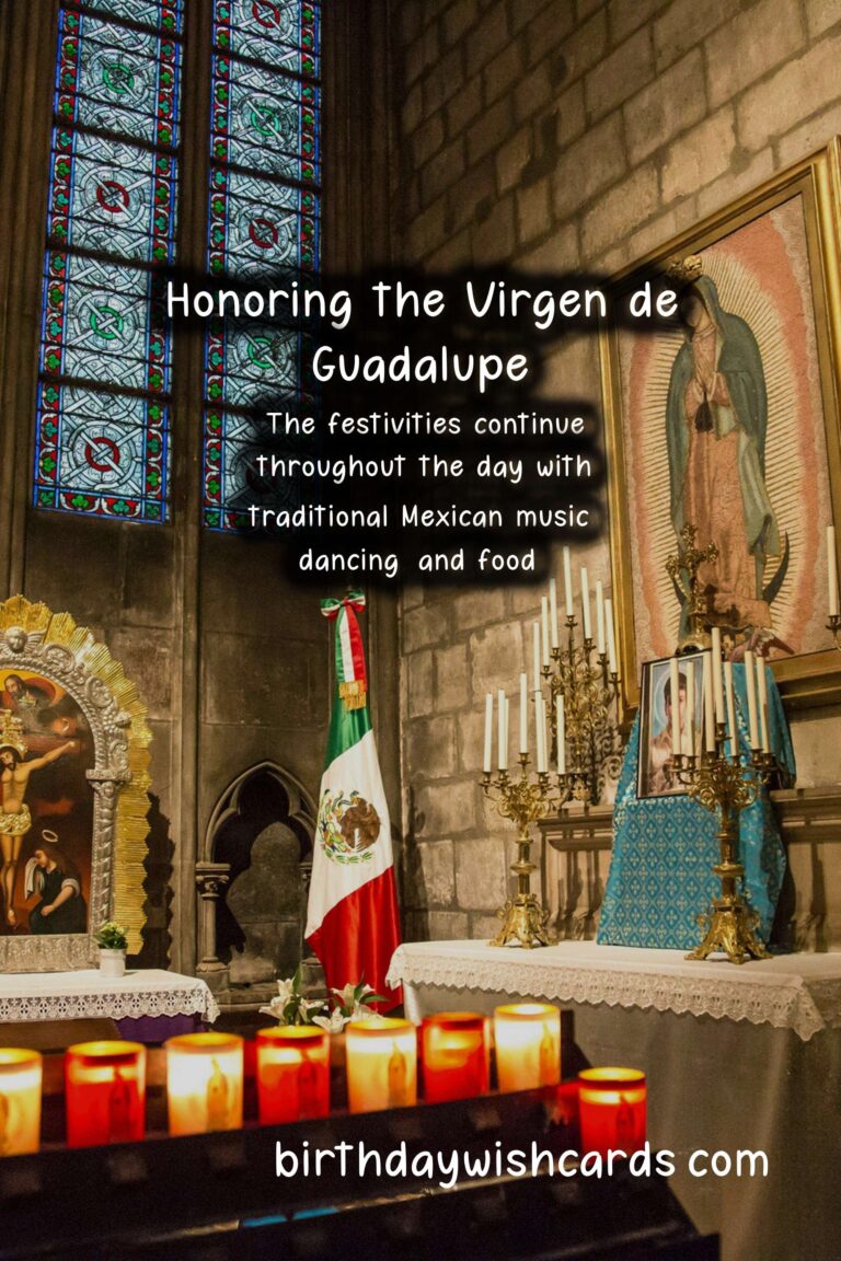 Honoring the Virgen de Guadalupe - Feast of Our Lady of Guadalupe on December 12