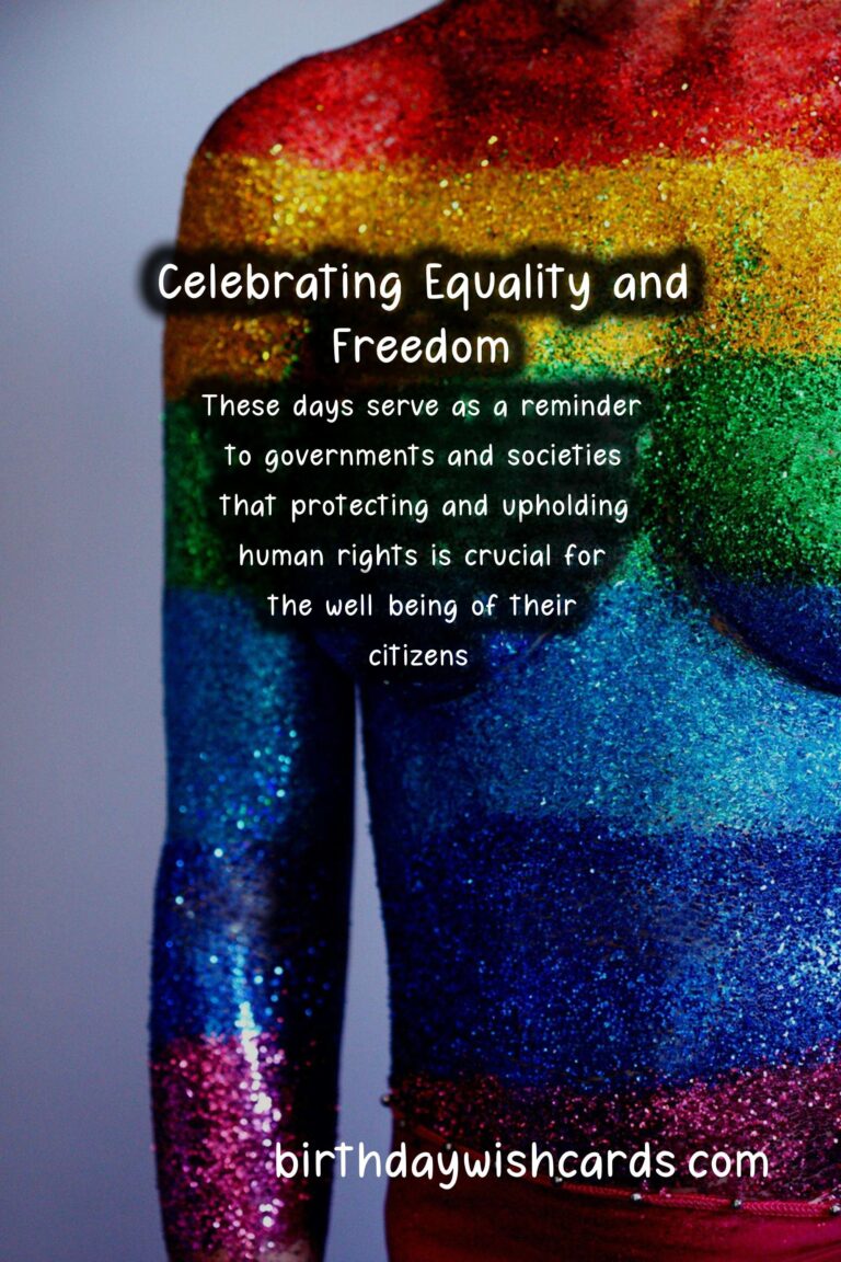 Human Rights Day and Botswana Day: Celebrating Equality and Freedom