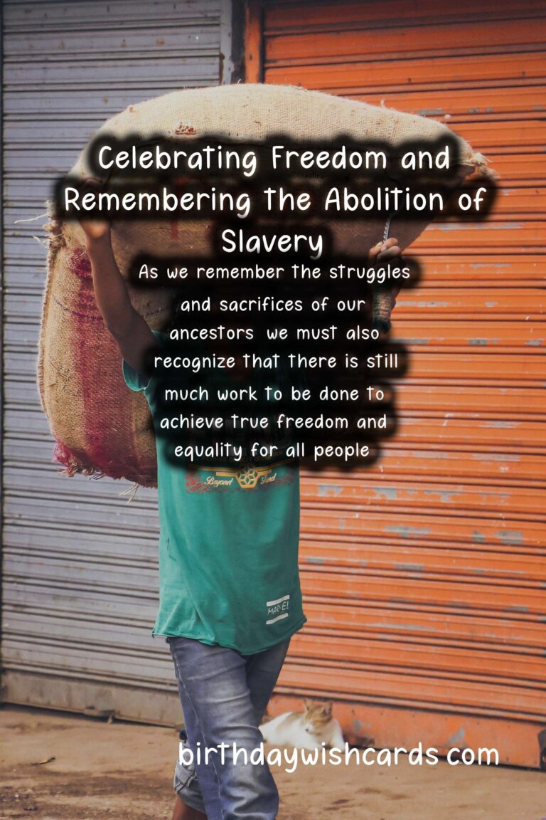 July 5 - Emancipation Day: Celebrating Freedom and Remembering the Abolition of Slavery