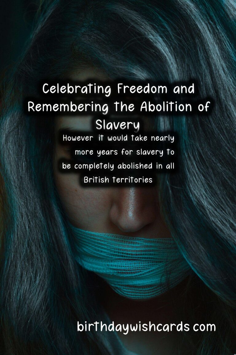 July 5 - Emancipation Day: Celebrating Freedom and Remembering the Abolition of Slavery