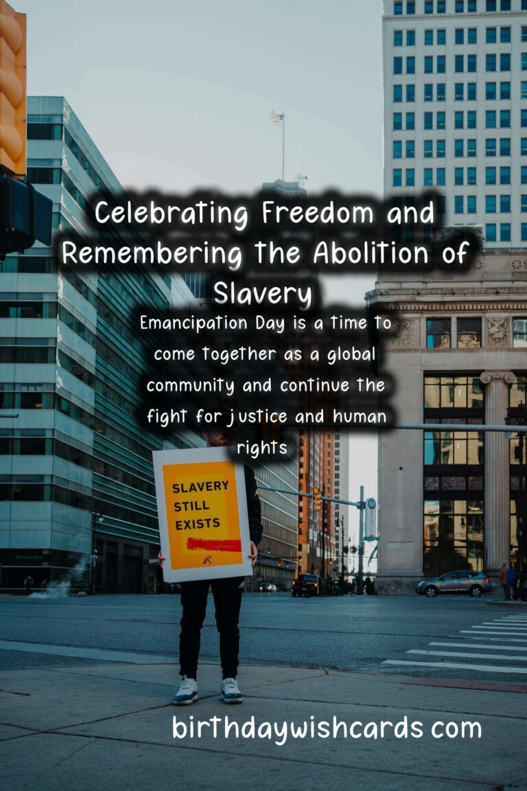 July 5 - Emancipation Day: Celebrating Freedom and Remembering the Abolition of Slavery