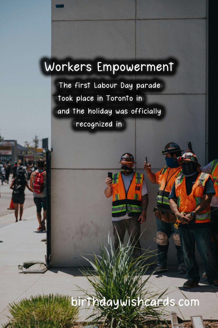 Labour Day: A Day of Remembrance and Celebration