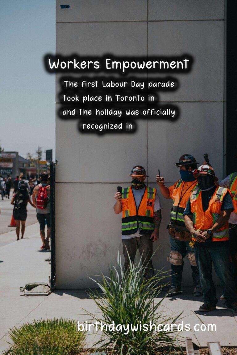 Labour Day: A Day of Remembrance and Celebration