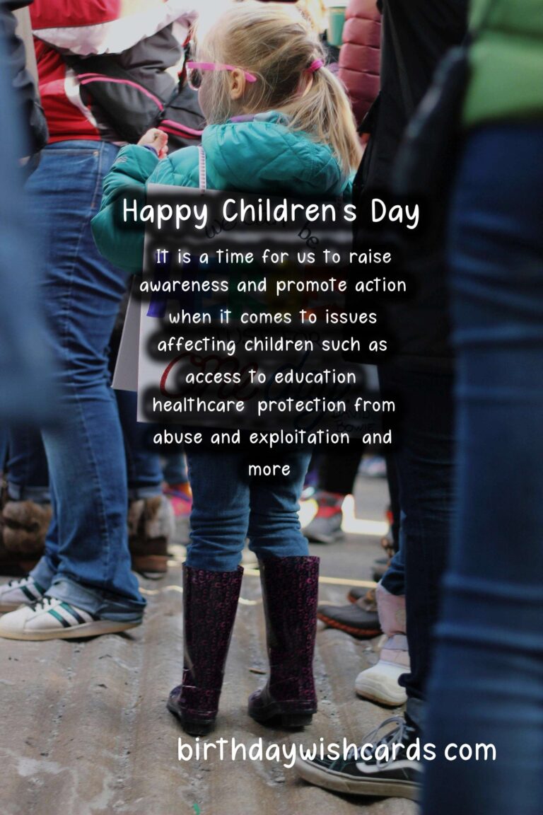 Let's Celebrate Children's Week (September 23-27)!