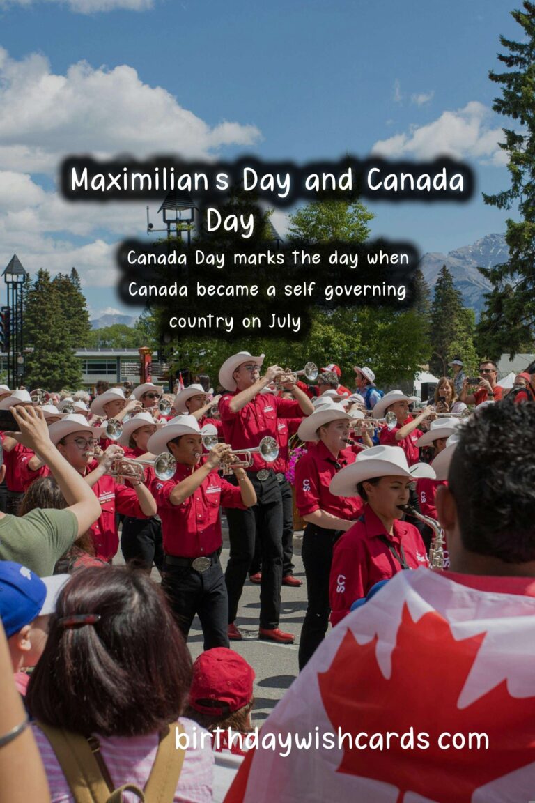 Maximilian's Day and Canada Day: Celebrating the Start of Summer and Canadian Pride