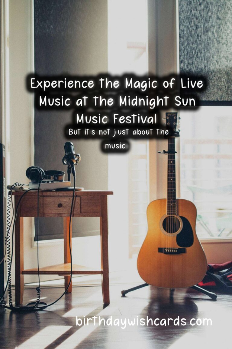 Midnight Sun Music Festival 2021: A Must-Attend Event for All Music Lovers