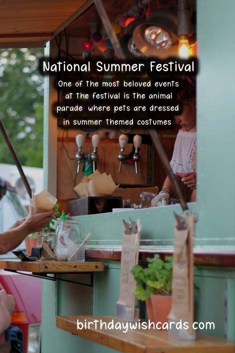 National Summer Festival - February 01