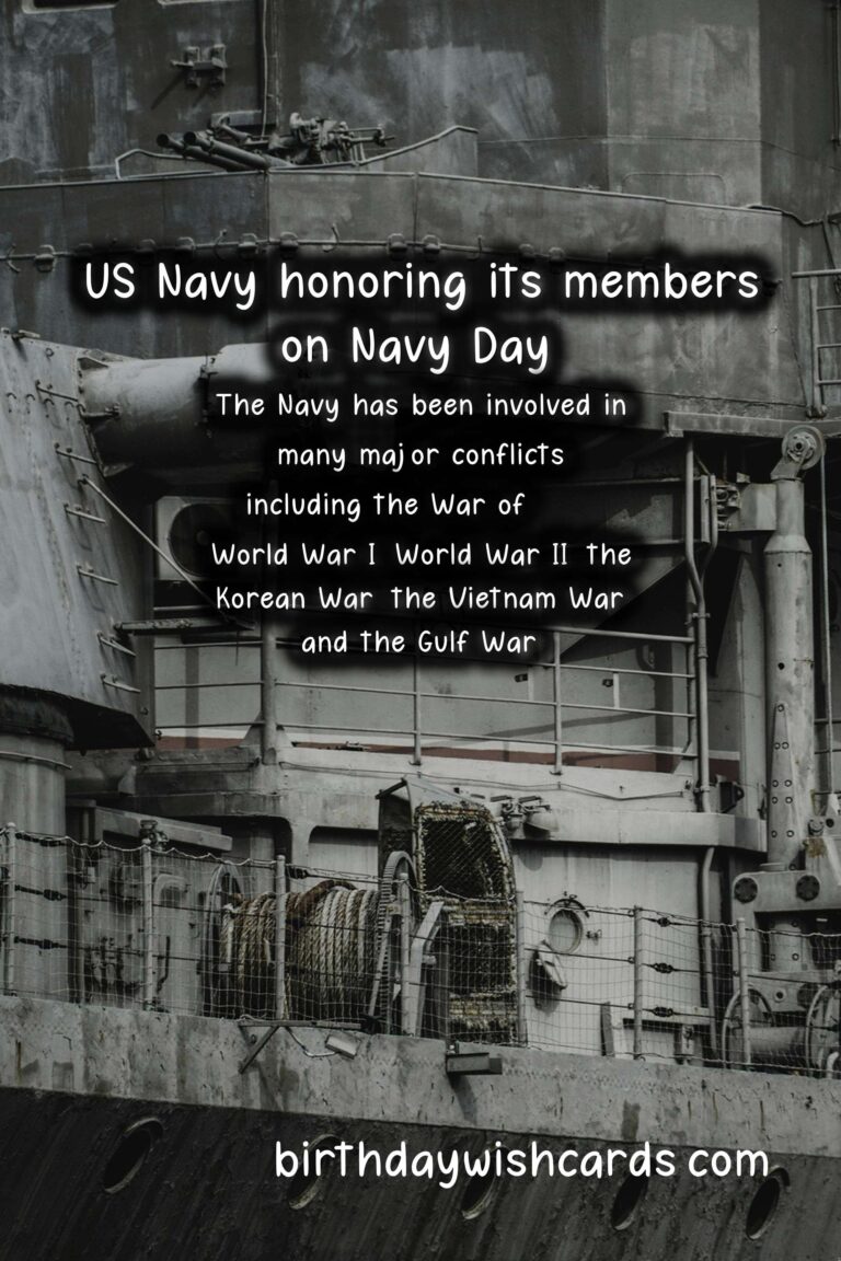 Navy Day: Celebrating the Bravery and Honor of Our Sea Warriors