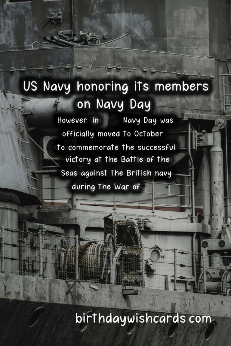 Navy Day: Celebrating the Bravery and Honor of Our Sea Warriors