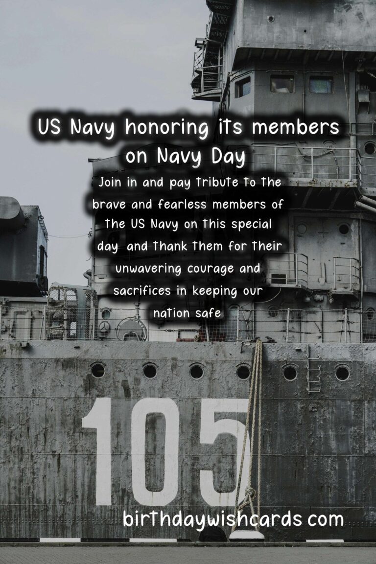 Navy Day: Celebrating the Bravery and Honor of Our Sea Warriors