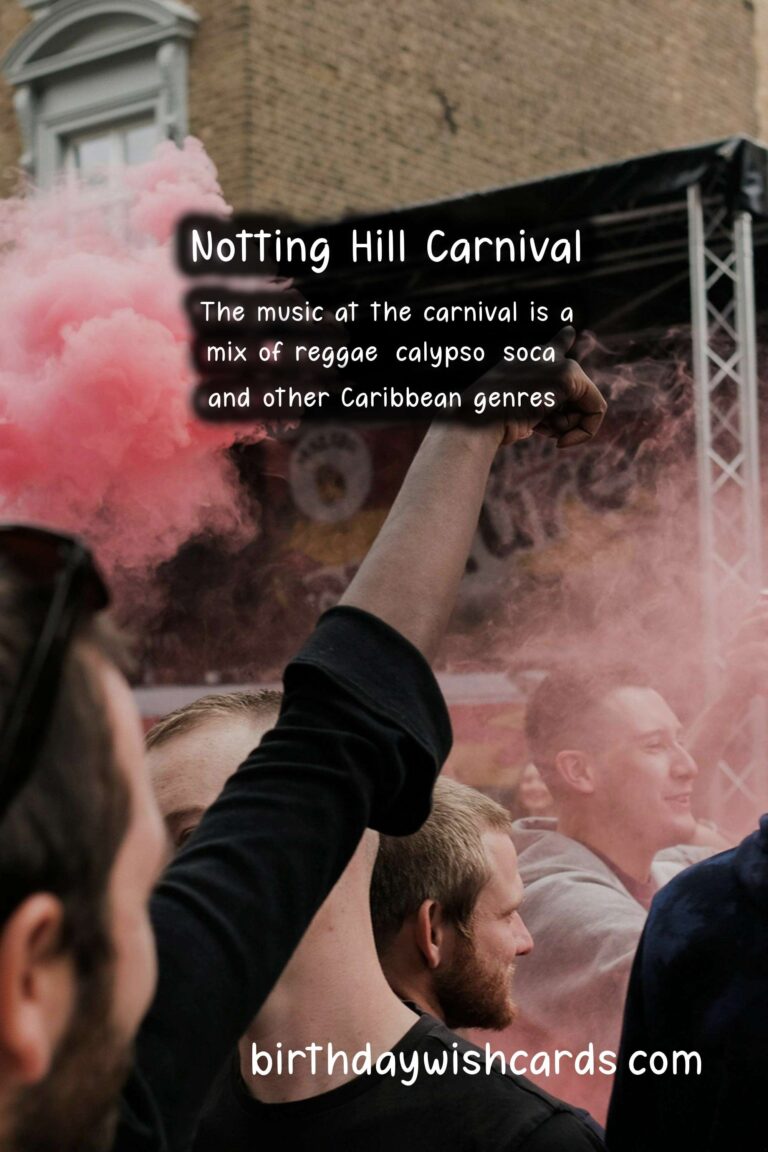 Notting Hill Carnival - August
