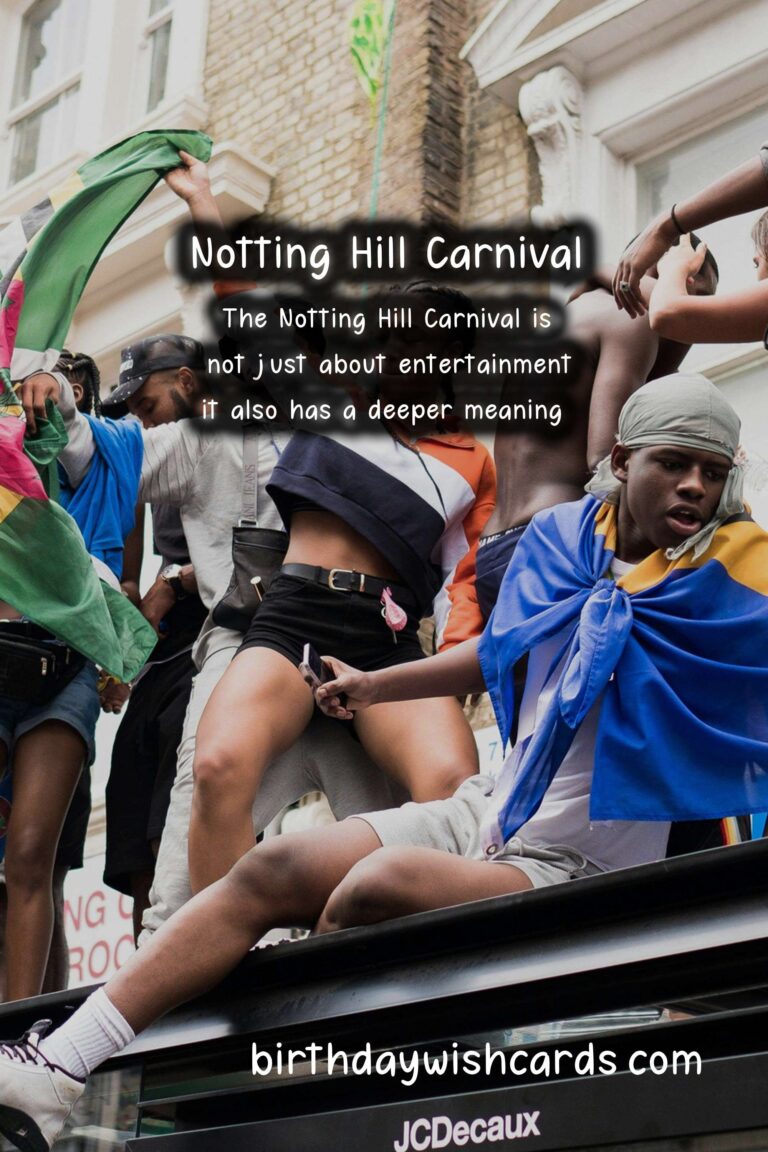 Notting Hill Carnival - August