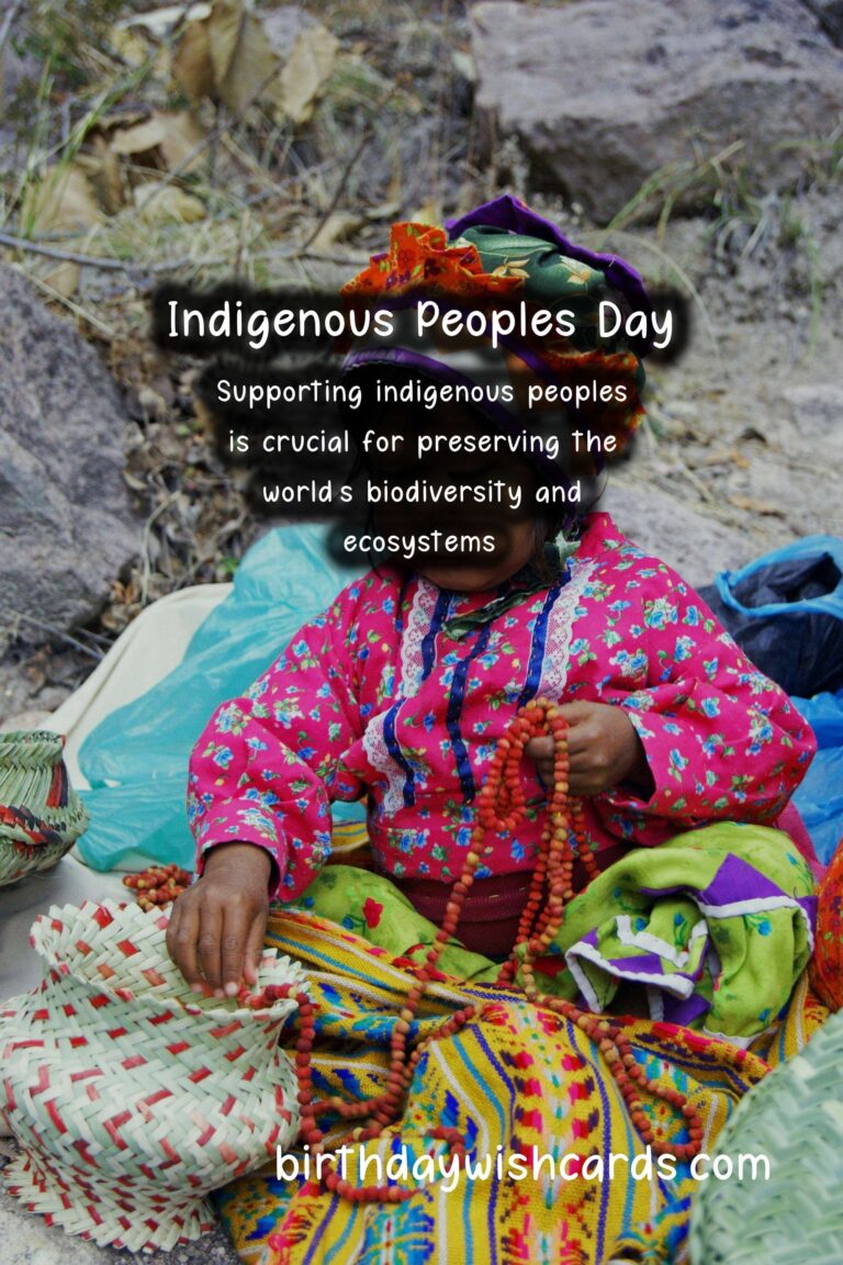 October 10 - International Day of the World's Indigenous Peoples