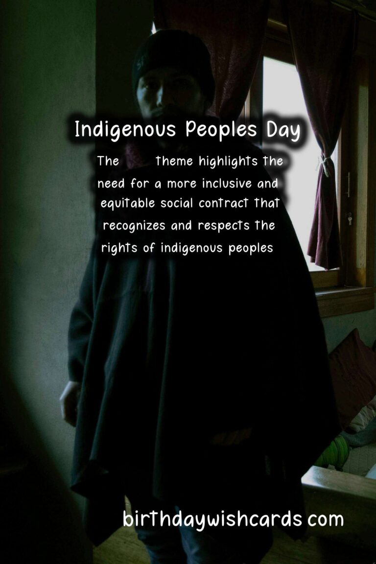 October 10 - International Day of the World's Indigenous Peoples