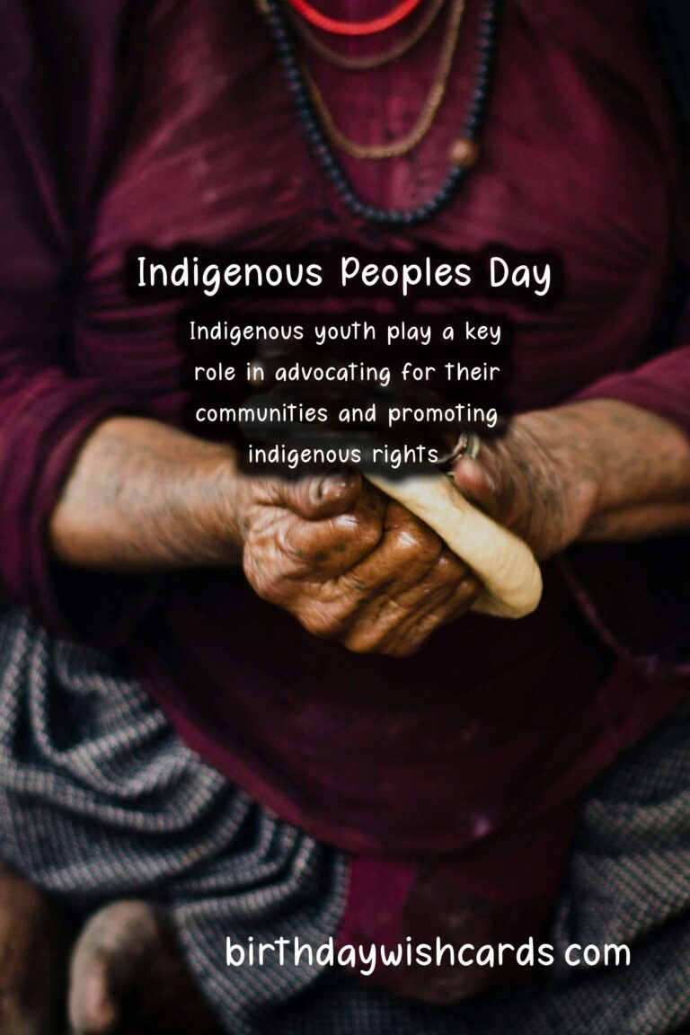 October 10 - International Day of the World's Indigenous Peoples