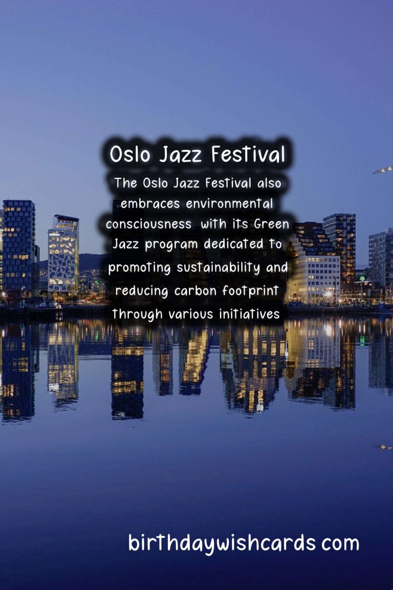 Oslo Jazz Festival – A Celebration of Music and Culture