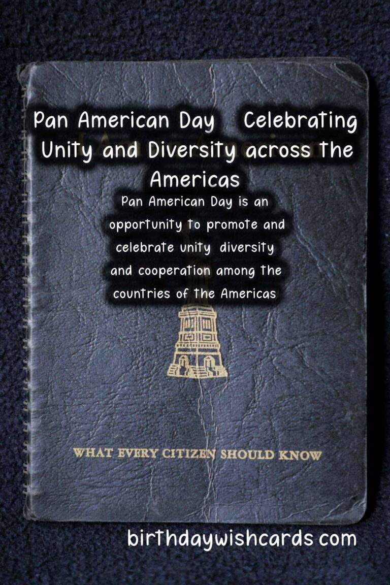 Pan American Day - Celebrating Unity and Diversity across the Americas