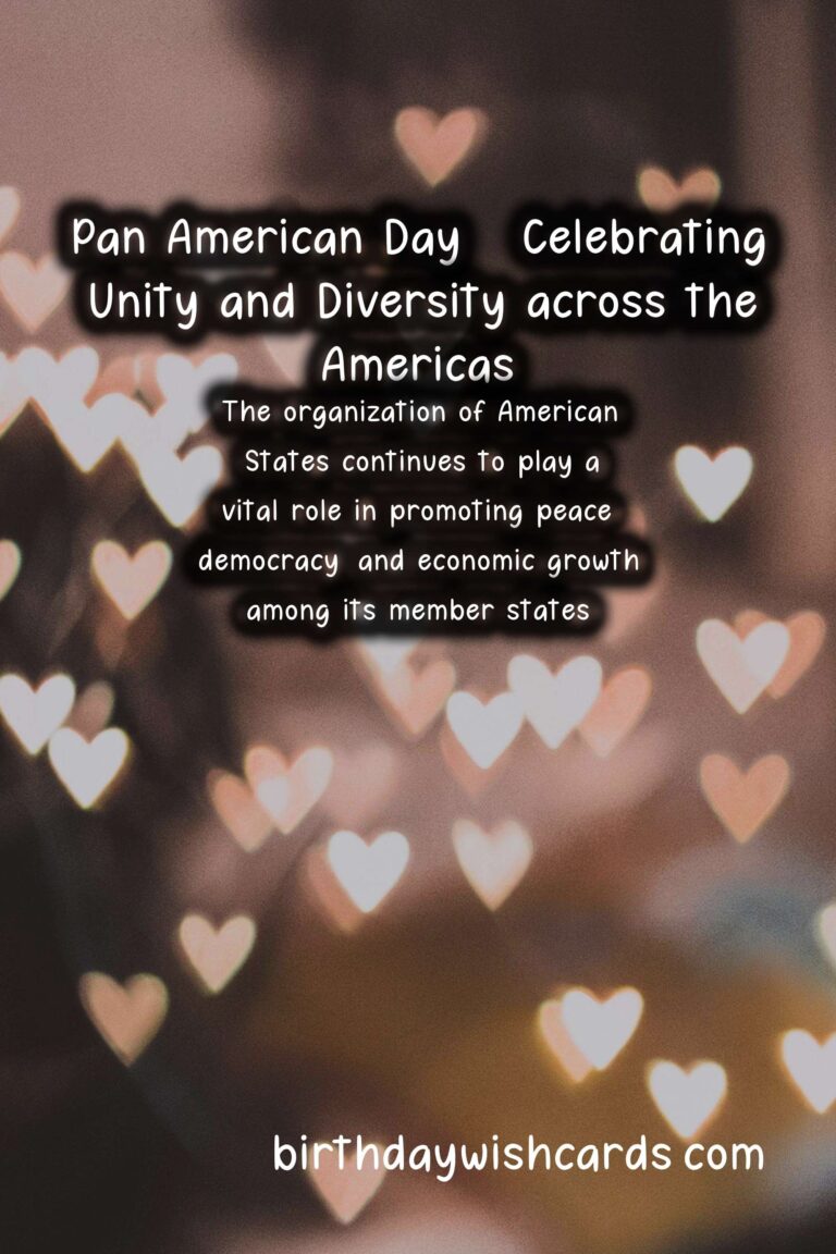 Pan American Day - Celebrating Unity and Diversity across the Americas