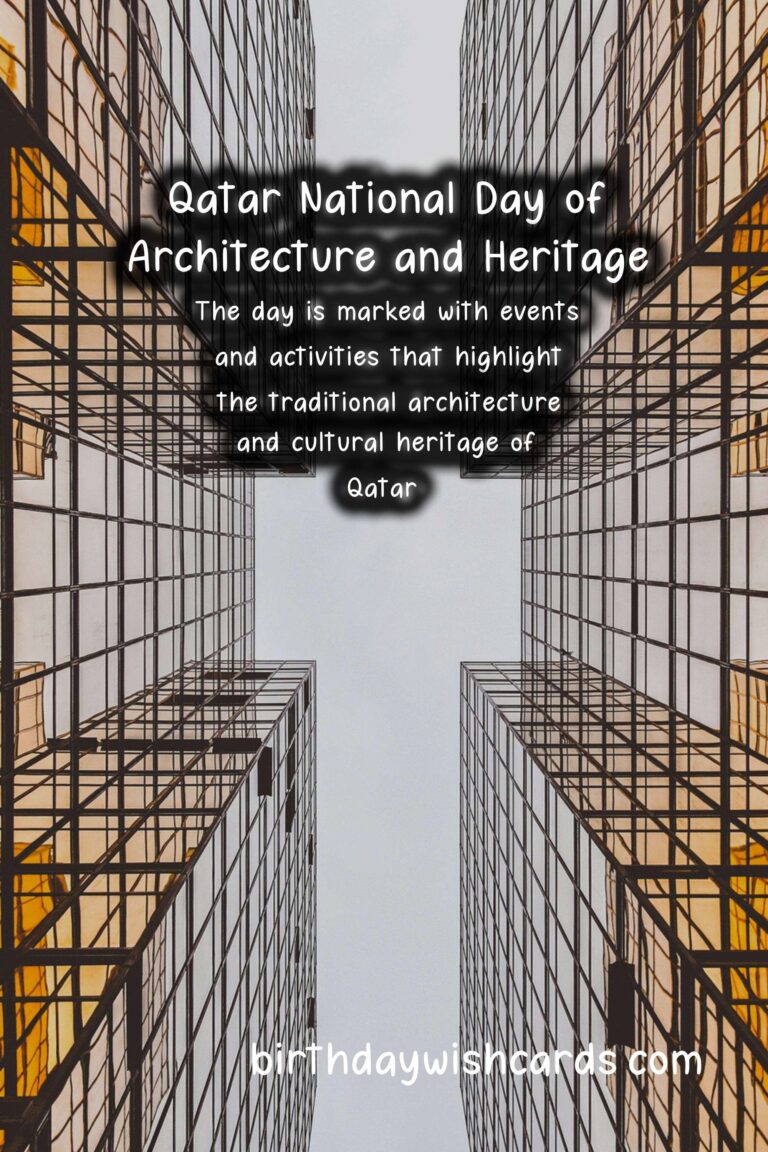 Qatar National Day of Architecture and Heritage – March 18