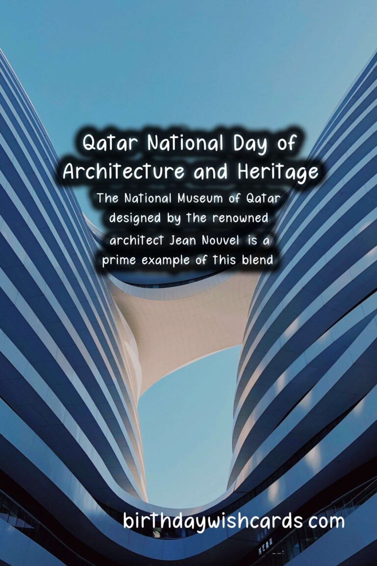 Qatar National Day of Architecture and Heritage - March 18