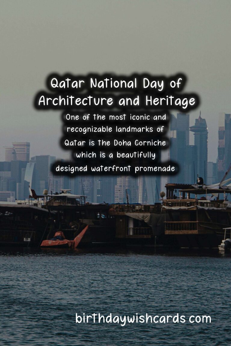 Qatar National Day of Architecture and Heritage - March 18