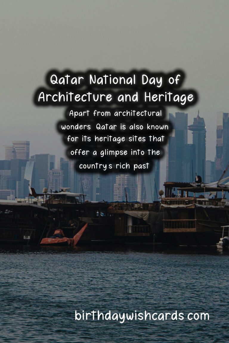 Qatar National Day of Architecture and Heritage - March 18