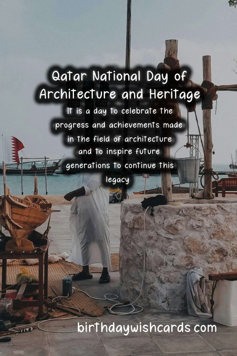 Qatar National Day of Architecture and Heritage - March 18