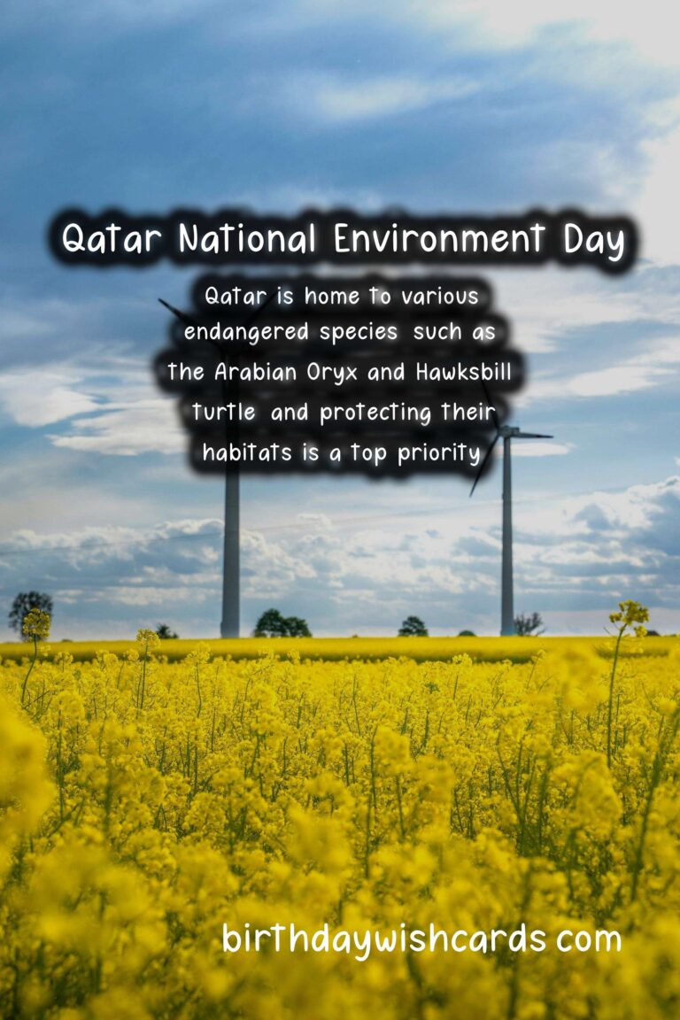 Qatar National Environment Day - February 26