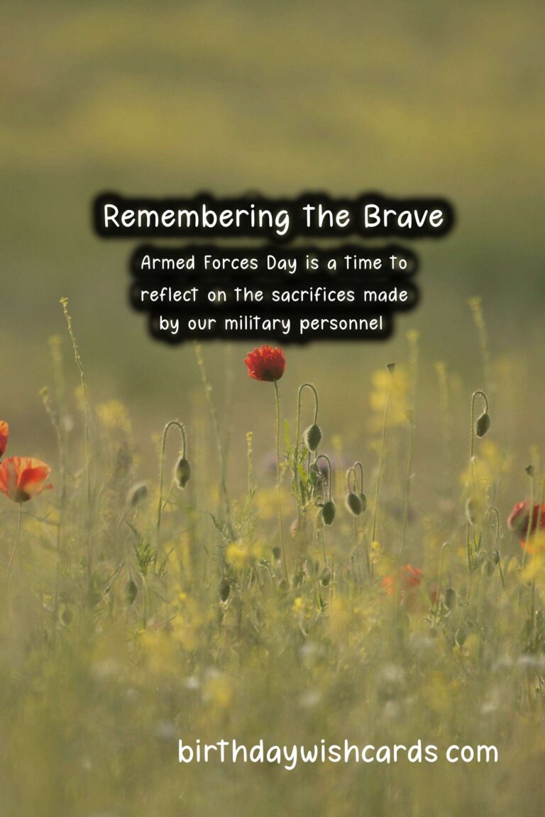 Remembering the Brave: A Tribute to Armed Forces Day – Nov 18