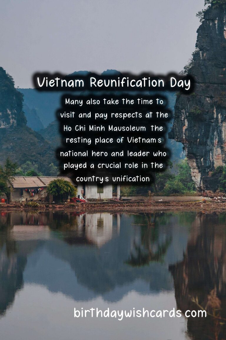 Reunification Day - Celebrating Unity and Triumph