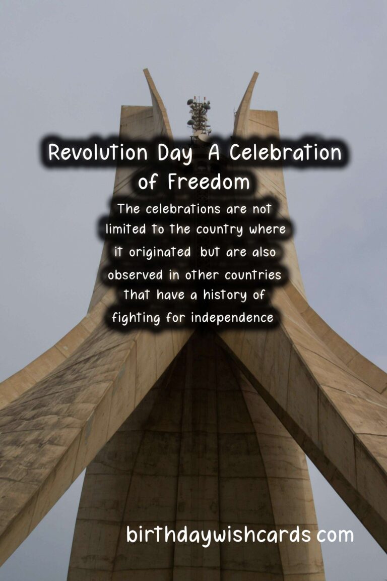 Revolution Day - October 14: A Day to Celebrate the Power of People