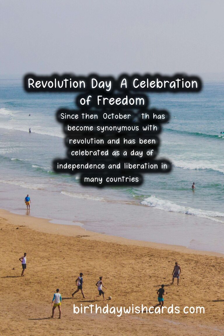 Revolution Day - October 14: A Day to Celebrate the Power of People