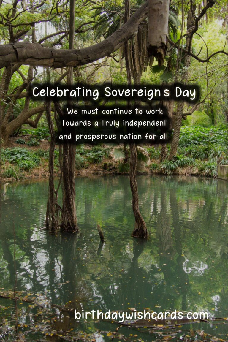 Sovereign's Day - A Time to Celebrate the Struggle for Independence