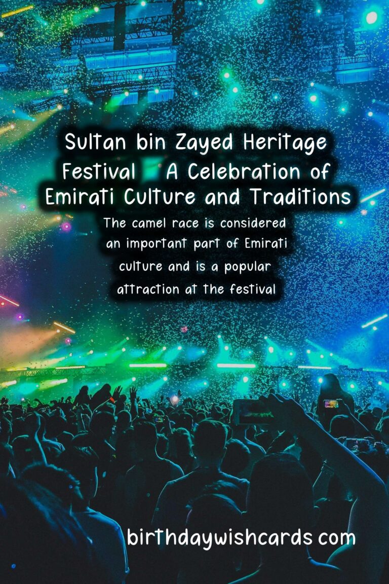 Sultan bin Zayed Heritage Festival – March 4-13