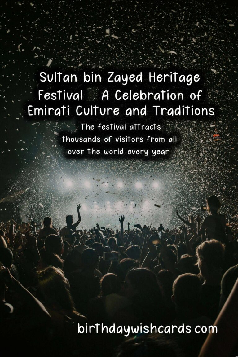 Sultan bin Zayed Heritage Festival – March 4-13